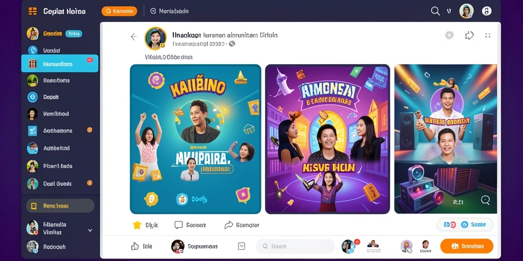 Tampilan antarmuka yang user-friendly.