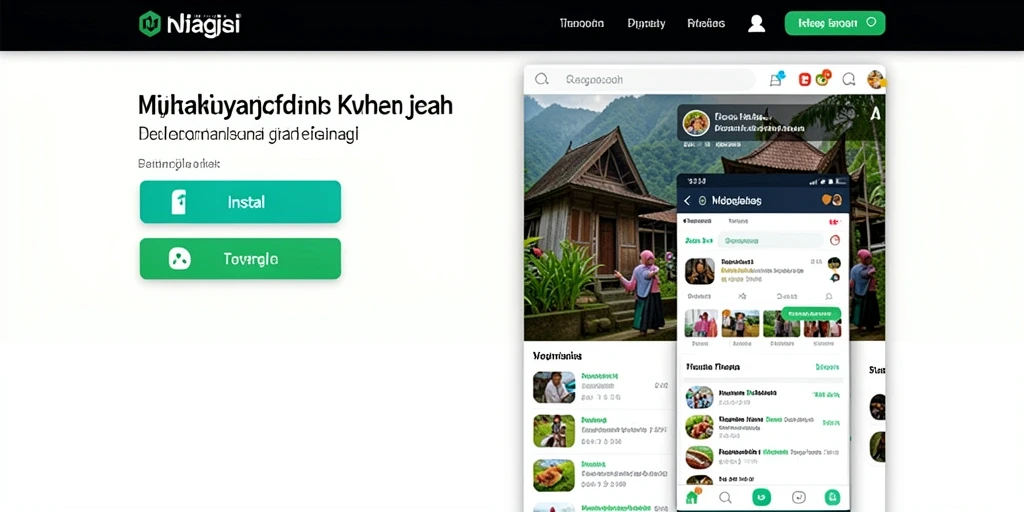 Tampilan antarmuka yang sederhana dan menarik.