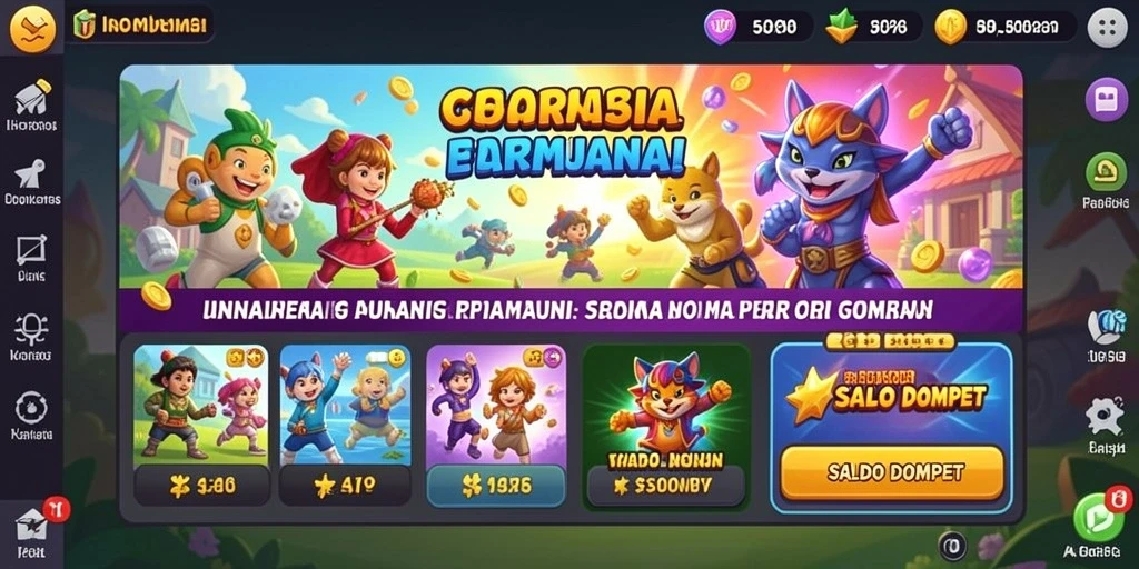 Tampilan awal aplikasi KOSTOTO yang menarik.