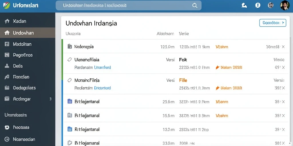 Tampilan layar awal V07 yang mengesankan.