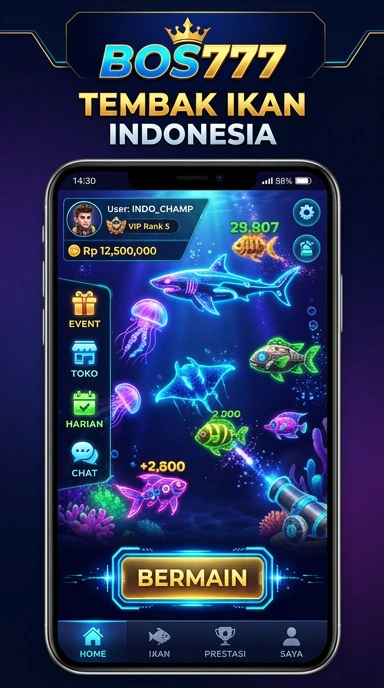 Galeri pratinjau visual bos777 build APK resmi terbaru